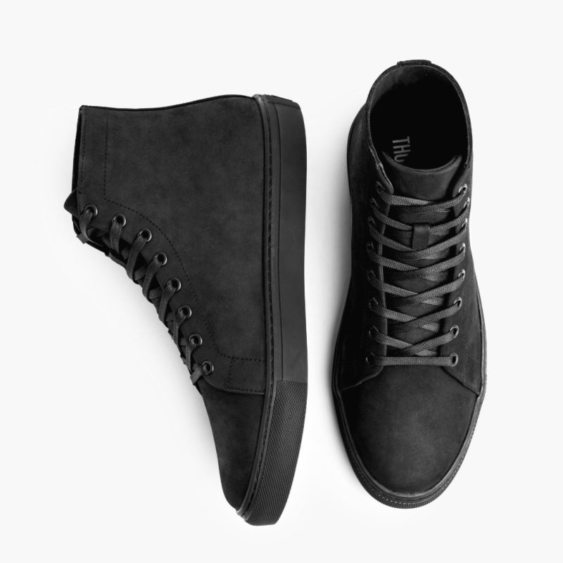 1024x1024 Mens PremierHighTop BlackMatte 030323 Flatlay1