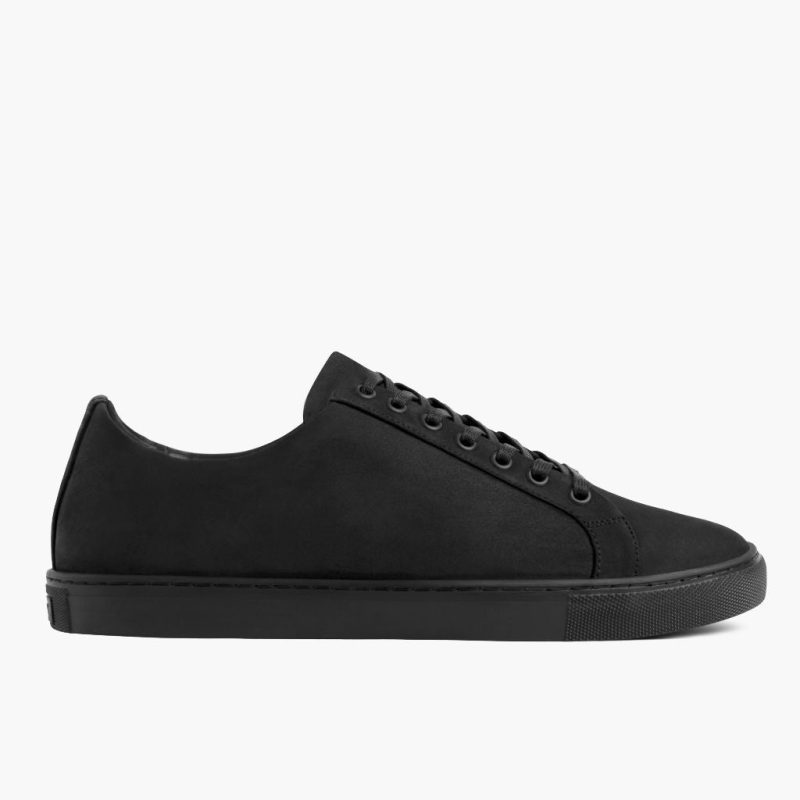 1024x1024 Women Sneakers Premier LowTop BlackMatte 063022 Side