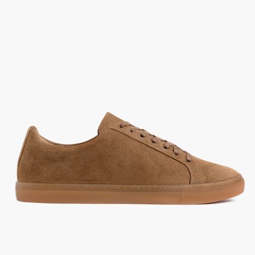 1024x1024 Women Sneakers Premier LowTop Camel 063022 Side